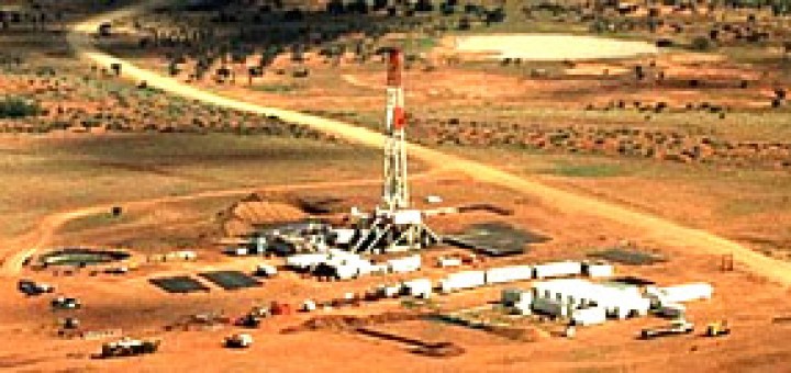 Geodynamics Bohrgelände in Australien